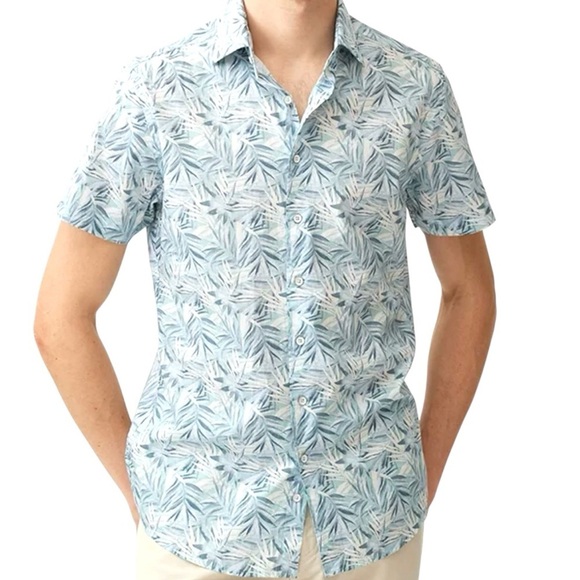 Rodd & Gunn Cherry Tree Bay Shirt Button Up Short Sleeve Sports Fit Size XL - Picture 1 of 10